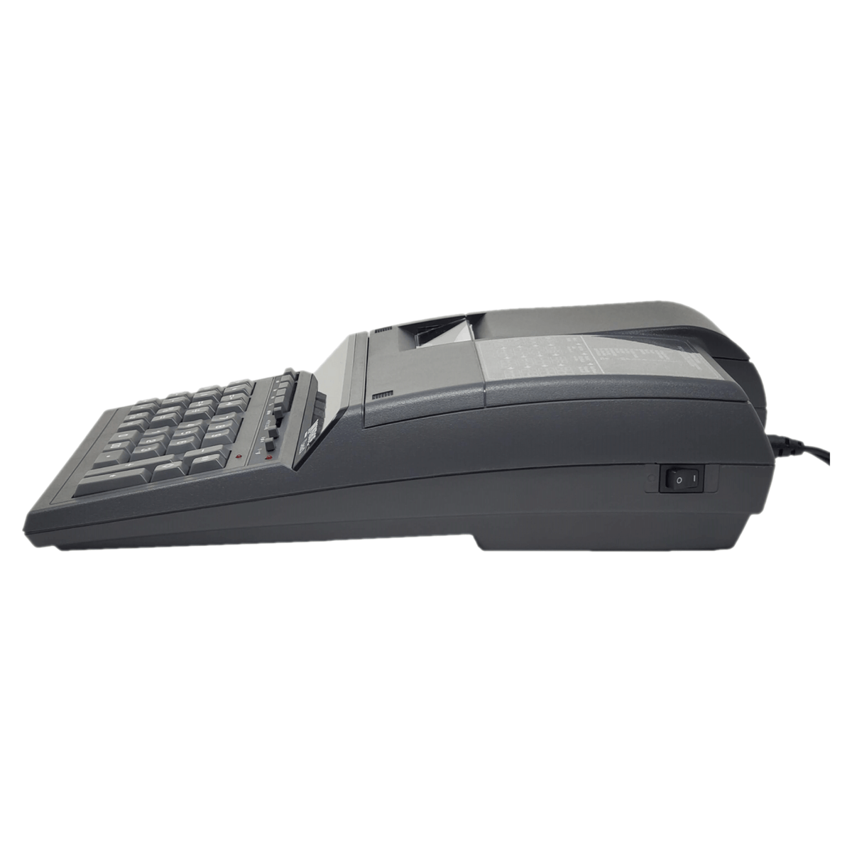 Monroe ClassicX Bundle - Includes (1) ClassicX Heavy-Duty Printing Calculator with a Foam Elevation Wedge, (6) M33X Ribbon Cartridges, and (12) Premium Paper Rolls (CLASSICXBSP1) (Left)