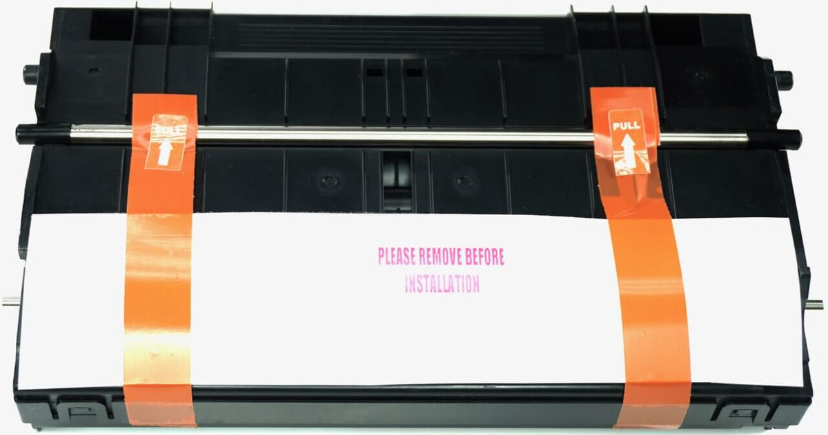 This is the front view of the Panasonic UG-5570 black replacement laserjet toner cartridge by NXT Premium toner
