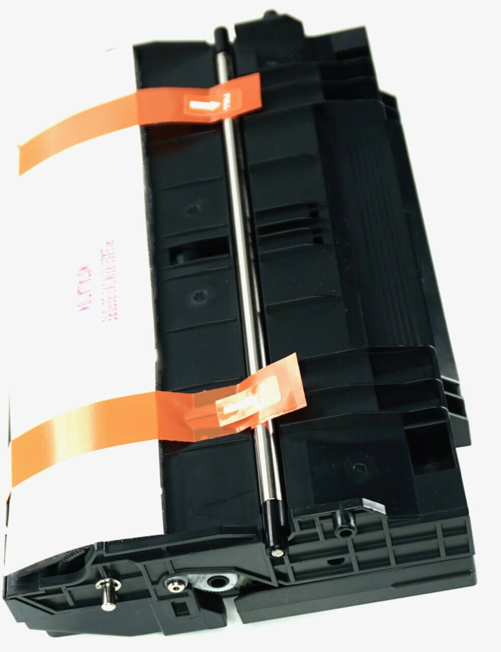 This is the left side view of the Panasonic UG-5570 black replacement laserjet toner cartridge by NXT Premium toner