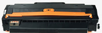 This is the back view of the Samsung MLT-D103L black replacement laserjet toner cartridge by NXT Premium toner