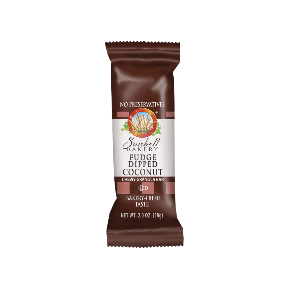 Sunbelt Bakery Fudge Dipped Coconut Chewy Granola Bars (Single Bar)