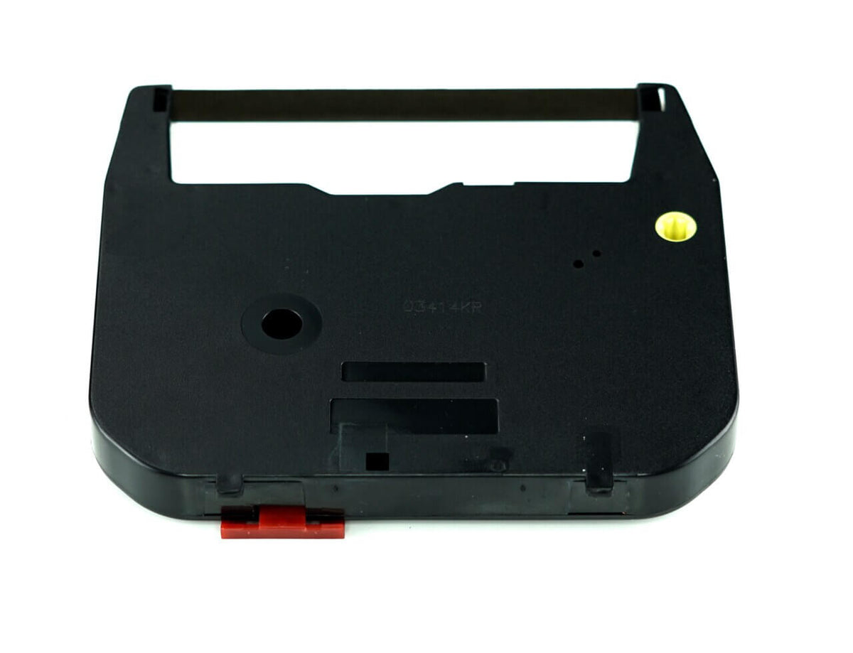 Front view of GRC T306 SHARP ZX-3CS2  replacement BLACK CORRECTABLE RIBBON