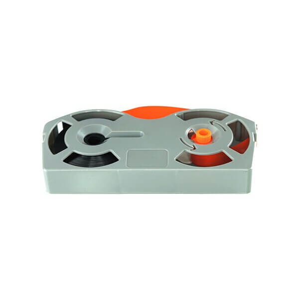 Front view of GRC T387 IBM SELECTRIC II BLACK TYPEWRITER CORRECTABLE RIBBON