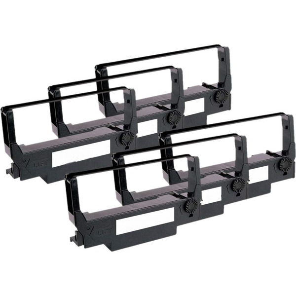 Monroe Compatible Epson ERC-30BK Black Ribbon Cartridges, 6 Pack