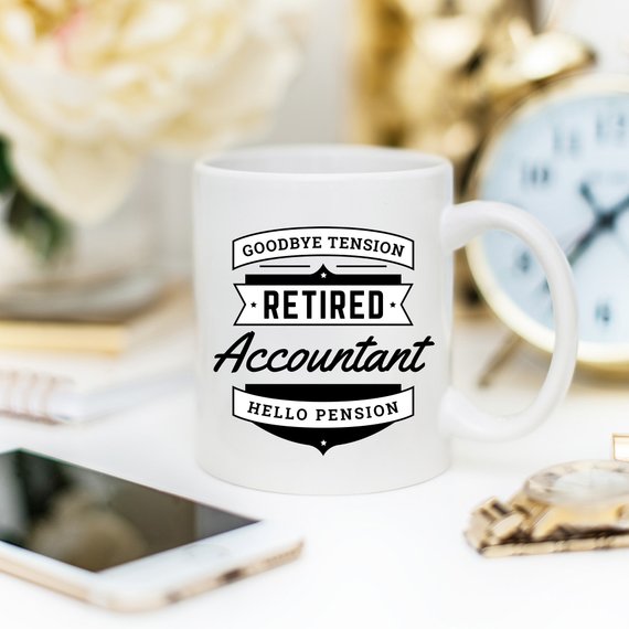 Retirement Mug for Accountants