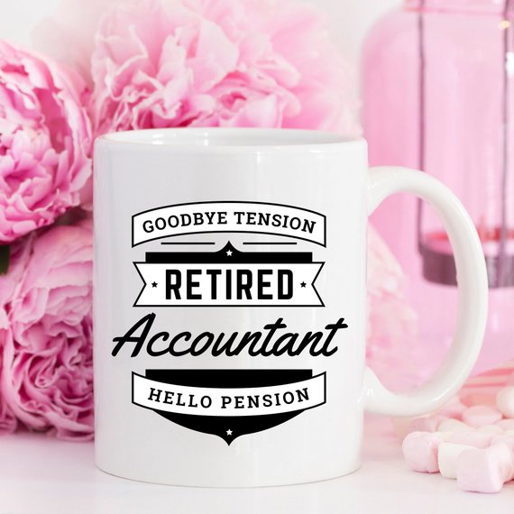 Retirement Mug for Accountants