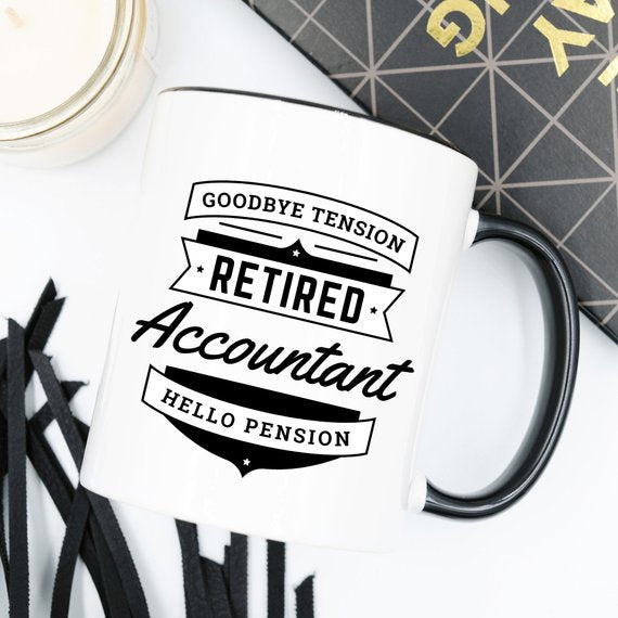Retirement Mug for Accountants